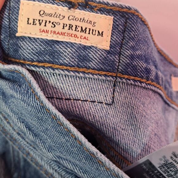Levi's Premium Big E Women's XL Straight Denim size 28 - Picture 10 of 12
